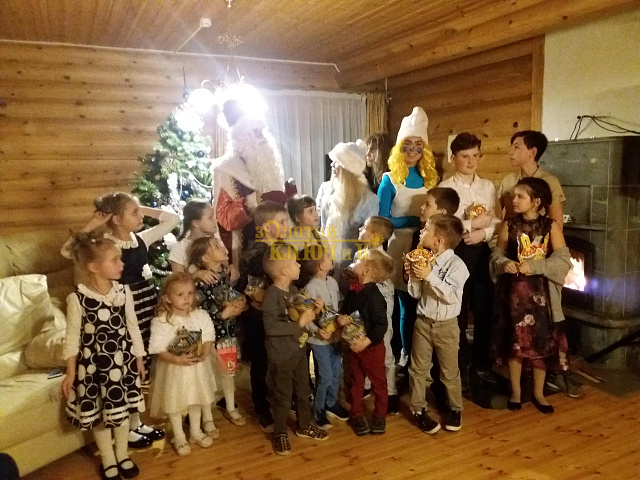 Новогодняя банкетная программа на загородной базе отдыха